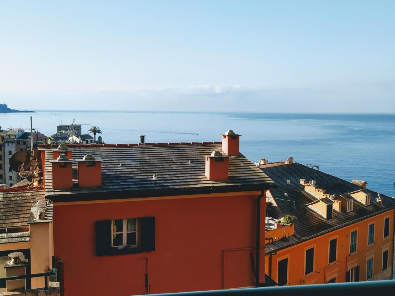 Augusta Albergo B&B Camogli Bagian luar foto